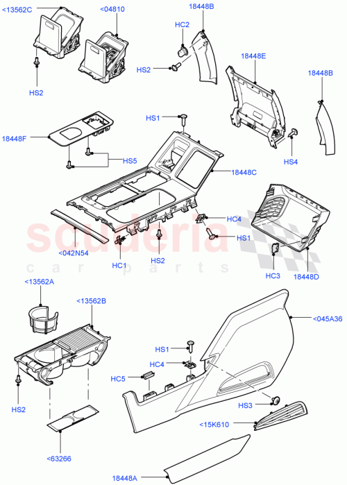 Part Diagram for Land Rover FHT500210PVA