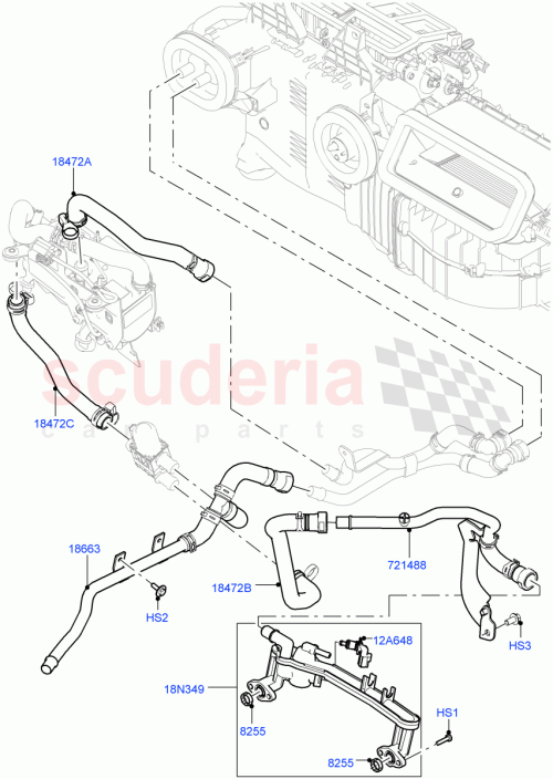 Part Diagram for Land Rover LR133648