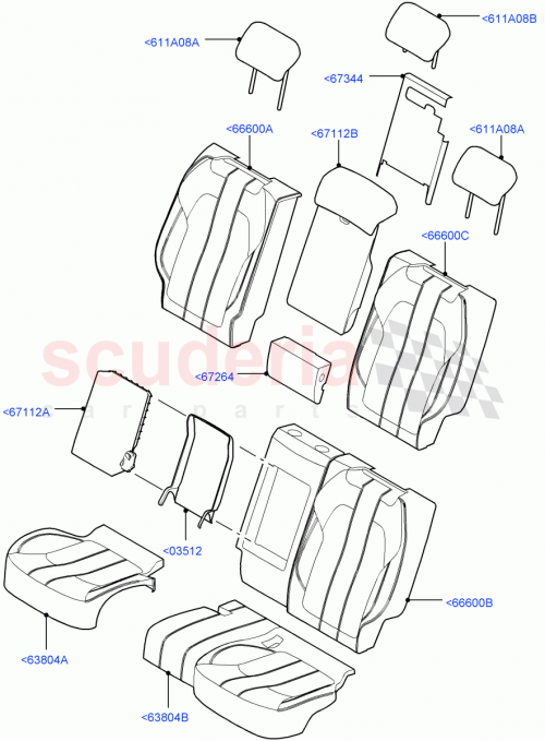 Part Diagram for Land Rover LR042702