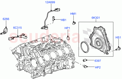 Part Diagram for Land Rover LR003996