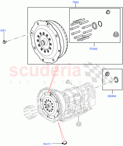 Part Diagram for Land Rover LR128673