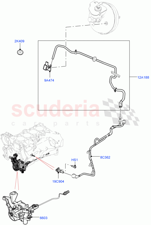 Part Diagram for Land Rover LR090848