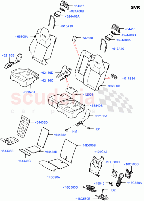 Part Diagram for Land Rover LR061913