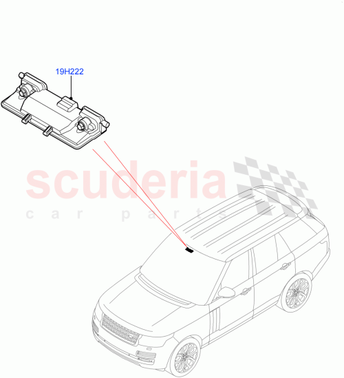 Part Diagram for Land Rover LR126581