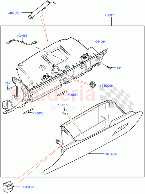 Part Diagram for Land Rover LR116688