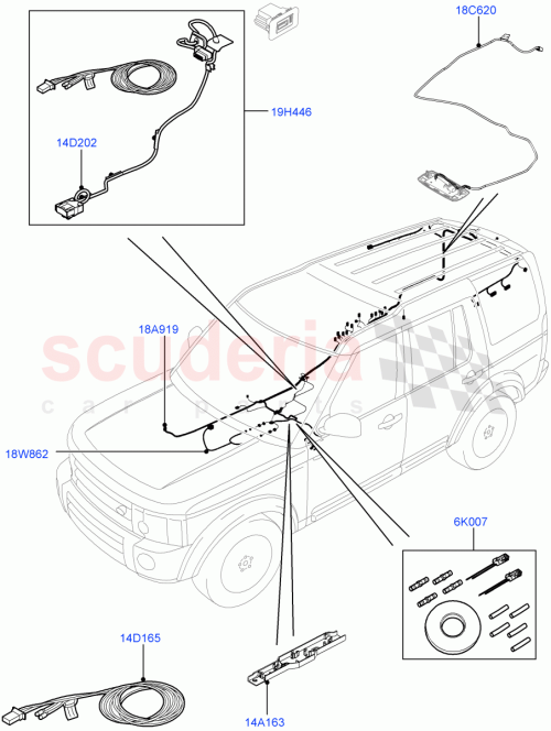 Part Diagram for Land Rover LR054936