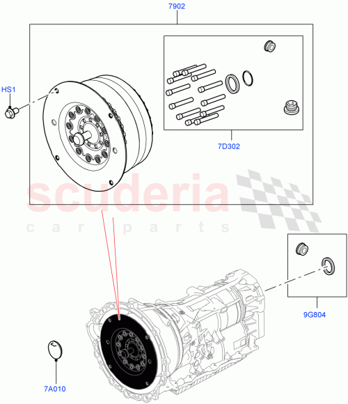 Part Diagram for Land Rover LR143401
