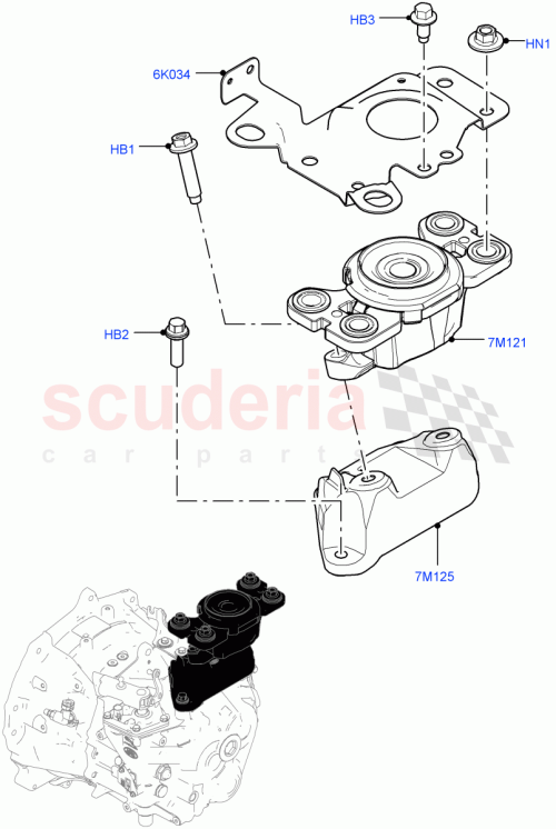 Part Diagram for Land Rover LR113123