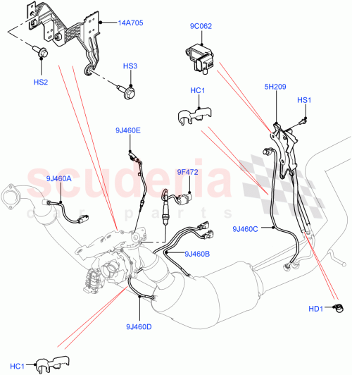 Part Diagram for Land Rover LR072656