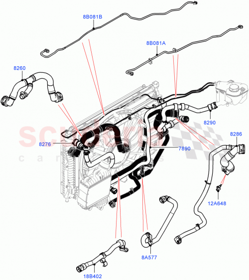 Part Diagram for Land Rover LR094115