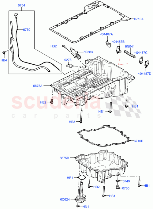 Part Diagram for Land Rover LR158473