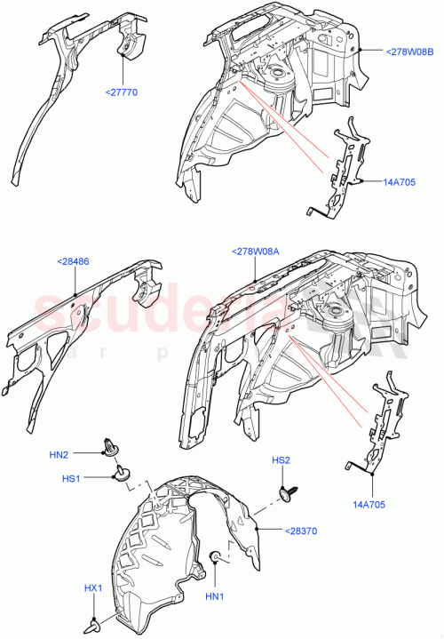 Part Diagram for Land Rover LR048693