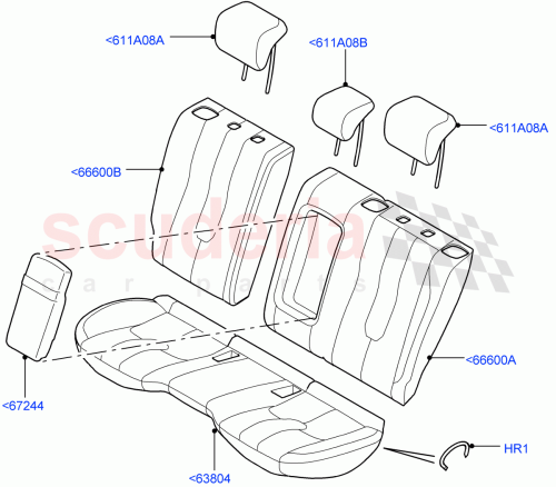 Part Diagram for Land Rover LR080099