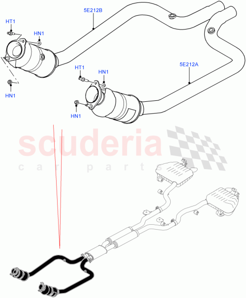 Part Diagram for Land Rover LR092868