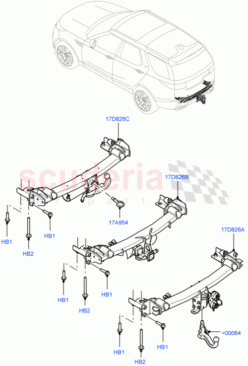 Part Diagram for Land Rover LR083047