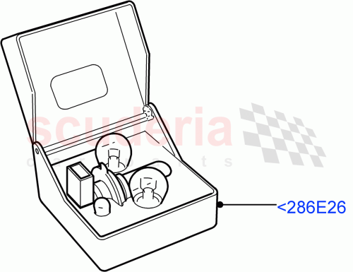 Part Diagram for Land Rover VPLCV0104