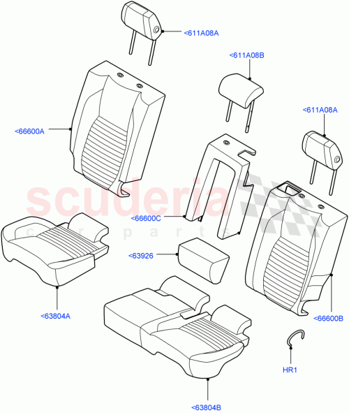 Part Diagram for Land Rover LR167999