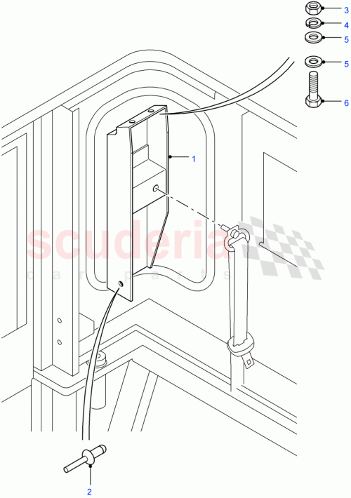 Part Diagram for Land Rover MRC9361