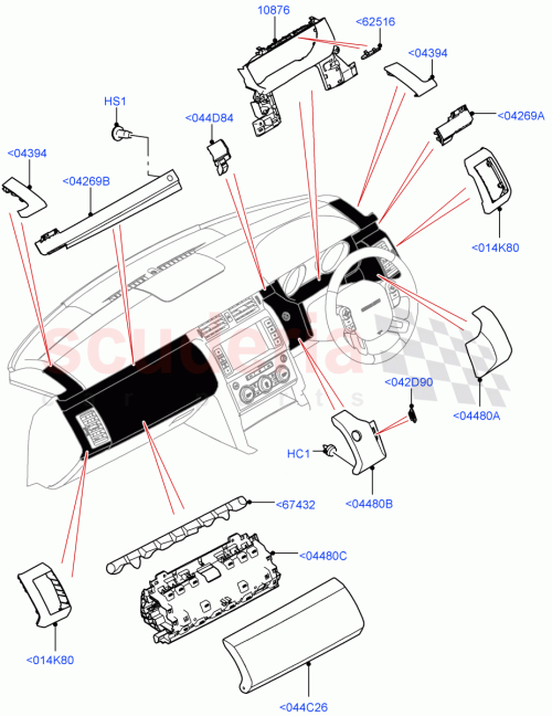 Part Diagram for Land Rover LR133177