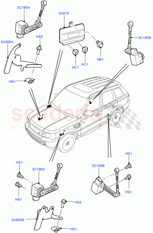 Part Diagram for Land Rover LR023647