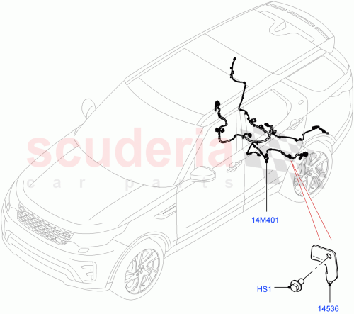 Part Diagram for Land Rover LR148549