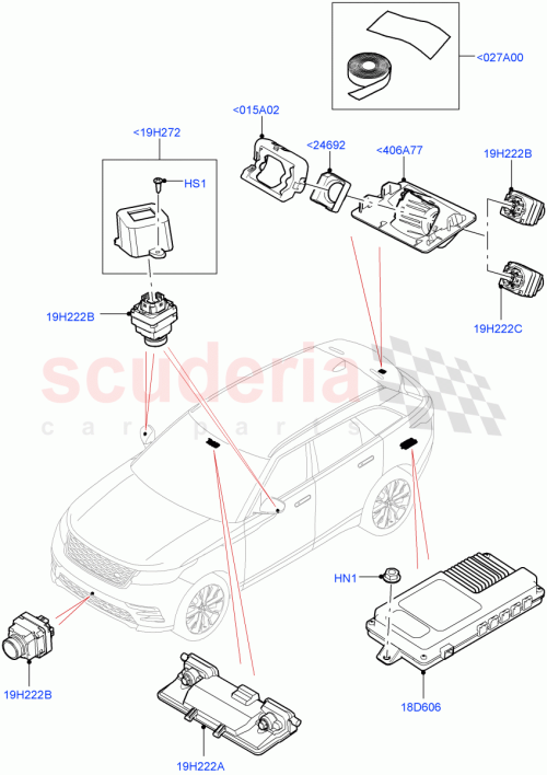 Part Diagram for Land Rover LR112558
