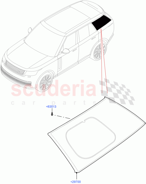 Part Diagram for Land Rover LR153159