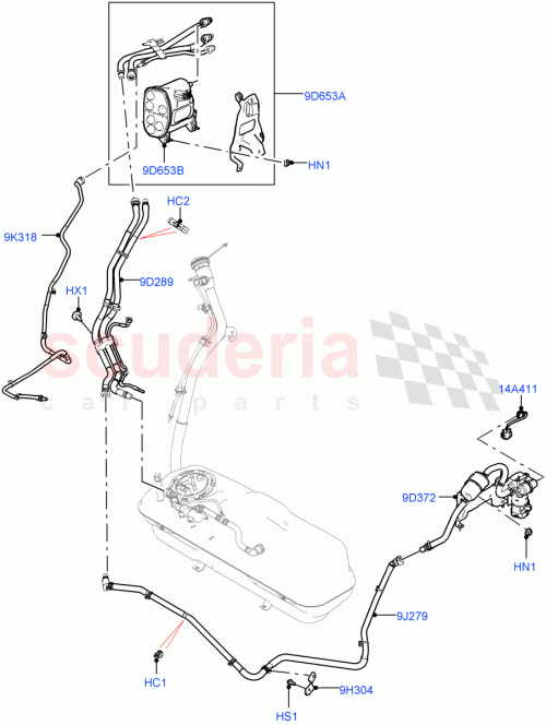 Part Diagram for Land Rover LR166426