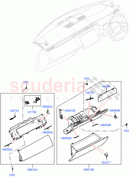 Part Diagram for Land Rover LR152276