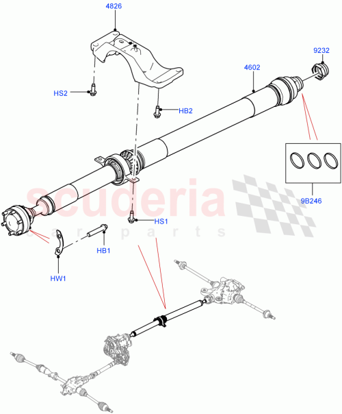 Part Diagram for Land Rover LR141985
