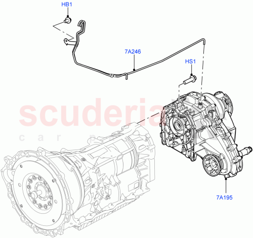 Part Diagram for Land Rover LR117096