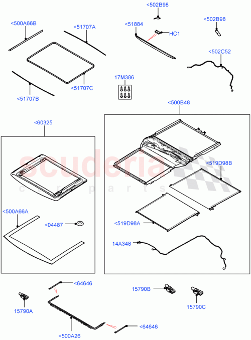 Part Diagram for Land Rover LR159170