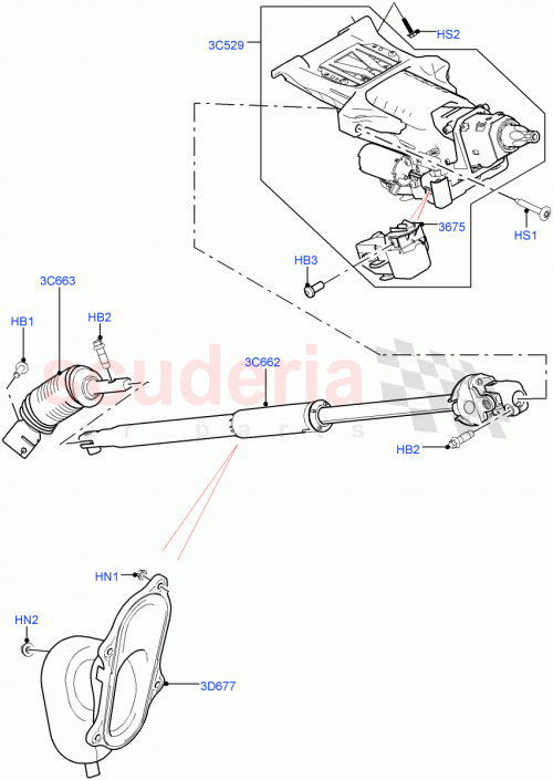 Part Diagram for Land Rover LR134726