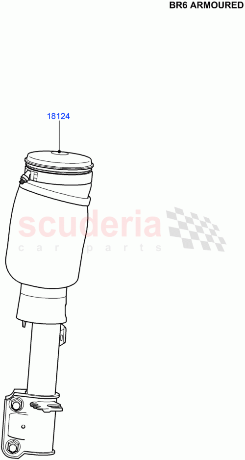 Part Diagram for Land Rover LR028533
