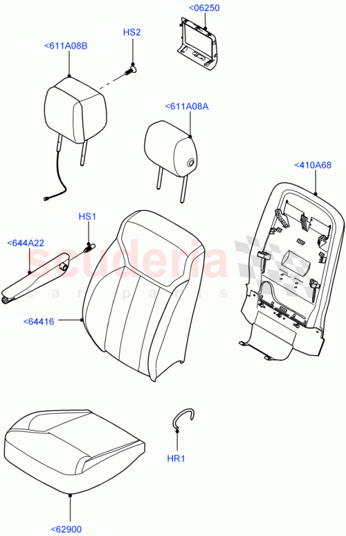 Part Diagram for Land Rover LR080549