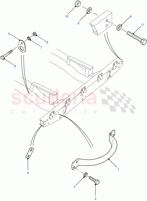 Part Diagram for Land Rover KYG500480