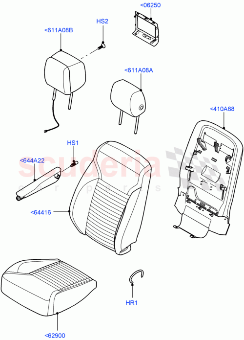 Part Diagram for Land Rover LR142785
