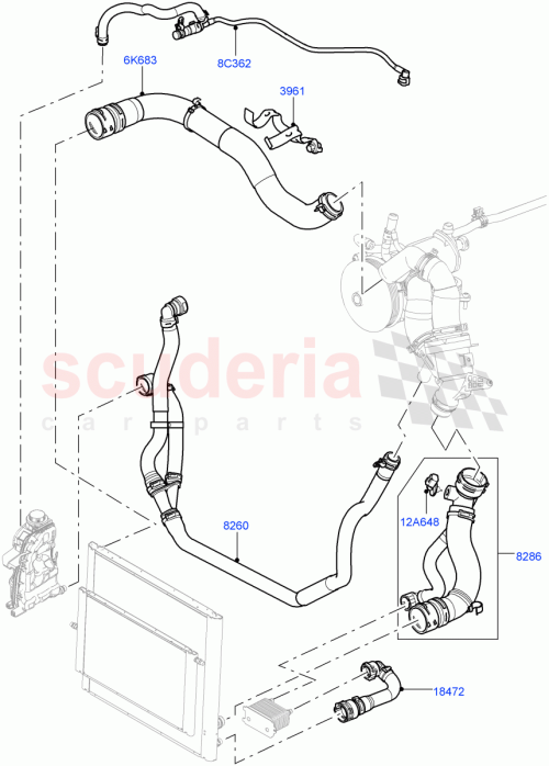Part Diagram for Land Rover LR011465