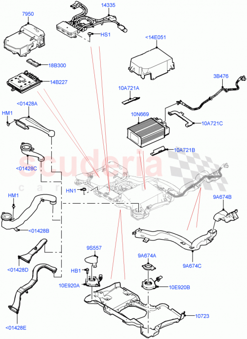 Part Diagram for Land Rover LR132987