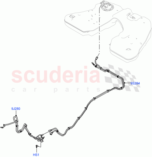 Part Diagram for Land Rover LR152338