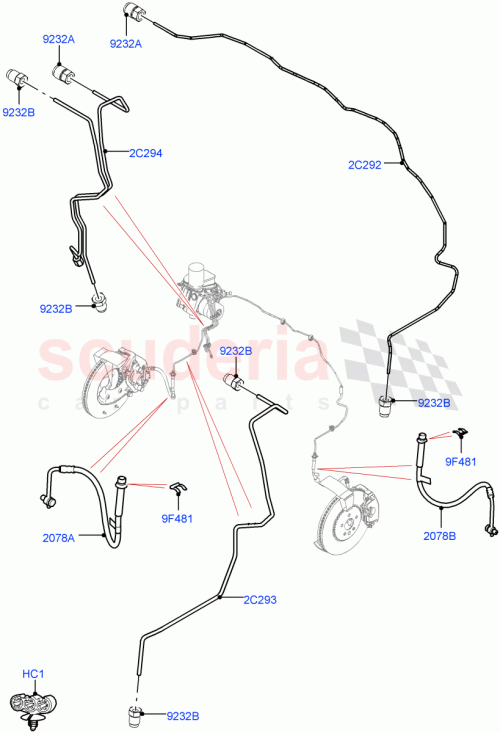 Part Diagram for Land Rover LR157892