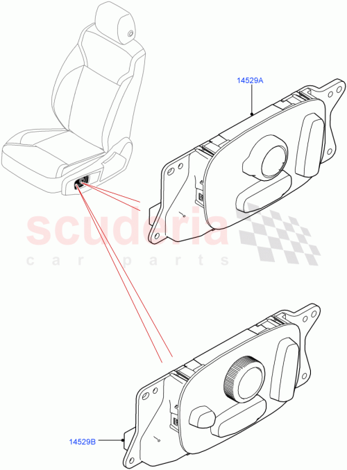 Part Diagram for Land Rover LR081337