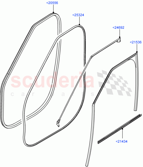 Part Diagram for Land Rover LR105175