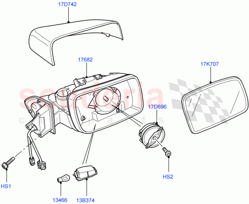 Part Diagram for Land Rover LR013787