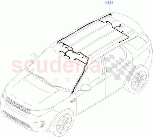 Part Diagram for Land Rover LR143921
