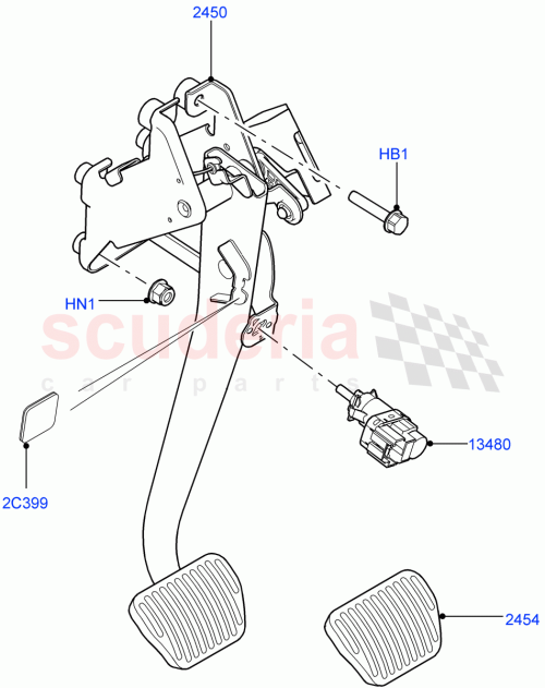 Part Diagram for Land Rover LR048820