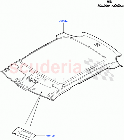 Part Diagram for Land Rover LR043591