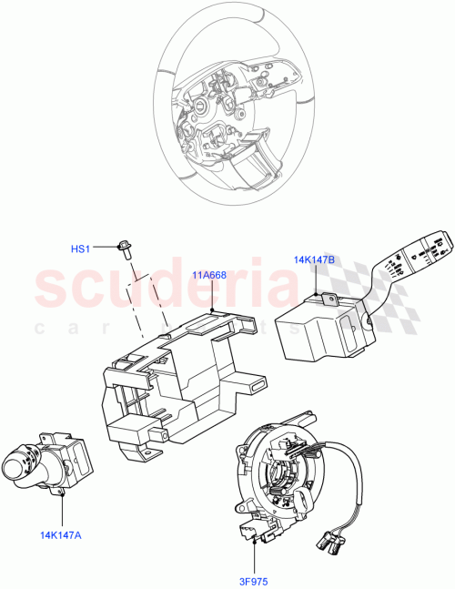 Part Diagram for Land Rover LR024627