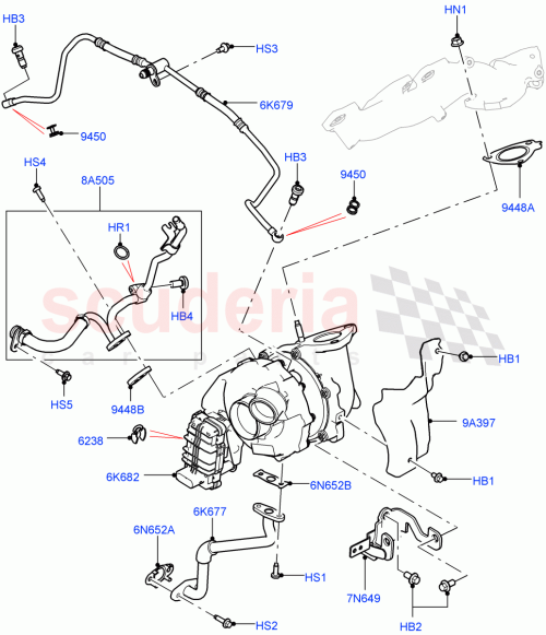 Part Diagram for Land Rover LR077842