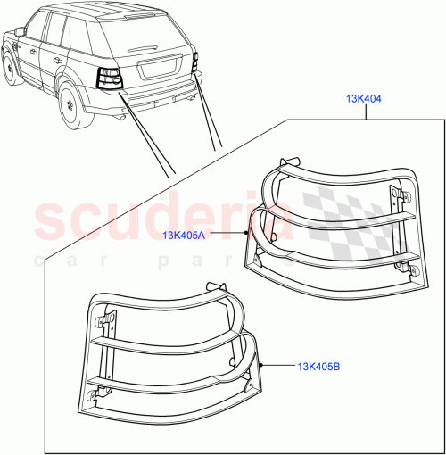 Part Diagram for Land Rover VUB503380